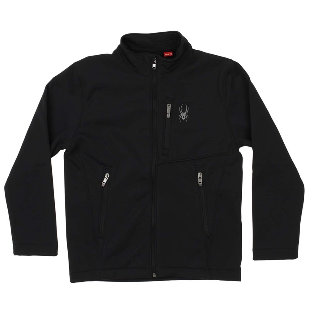 Boys youth Spyder softshell jacket M (10-12)